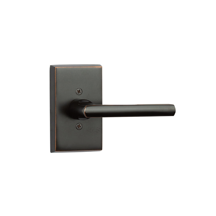 Agrigento Brass Door Lever-Riverstone Luxe