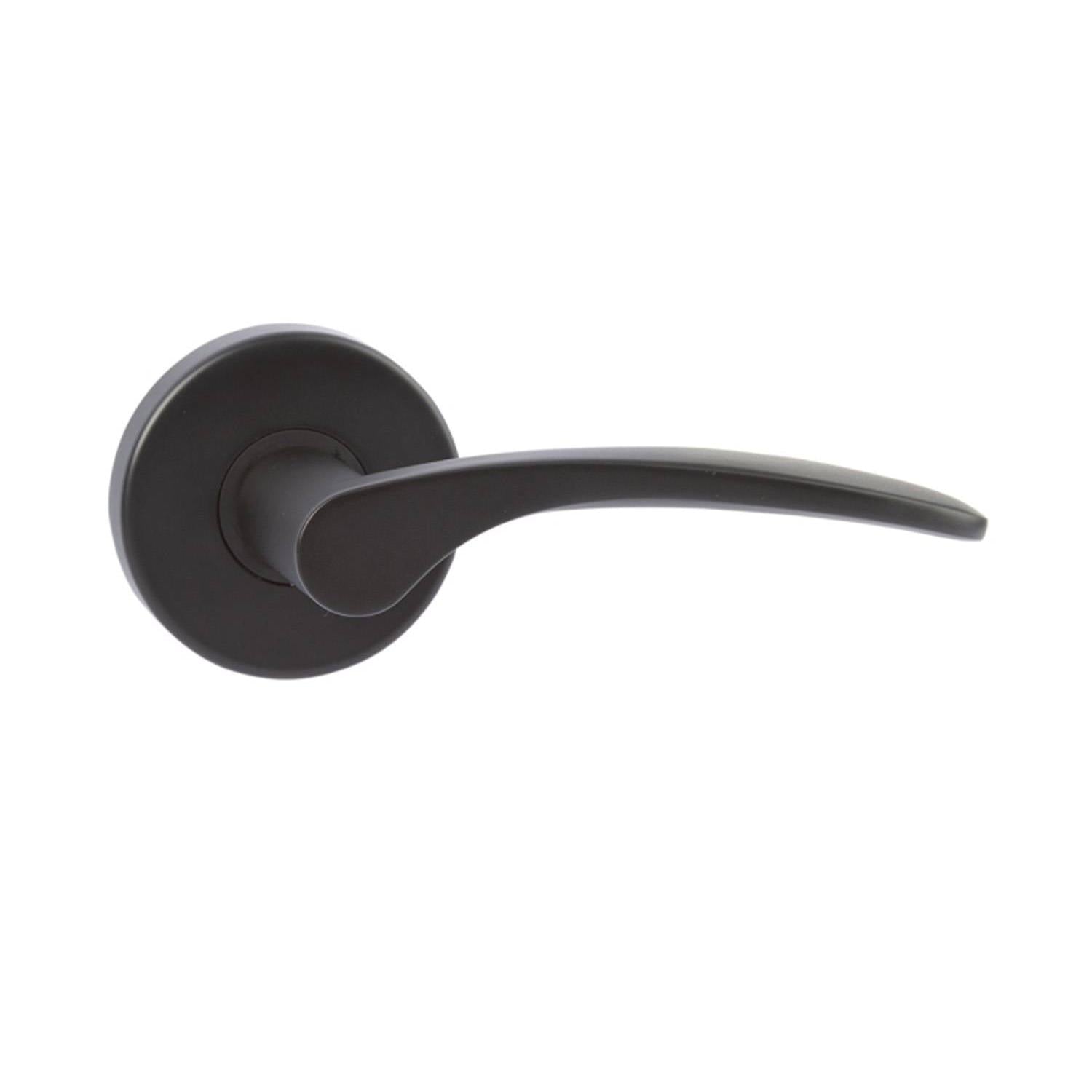 Curva Door Lever-Riverstone Luxe