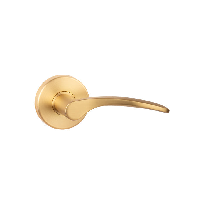 Curva Door Lever-Riverstone Luxe
