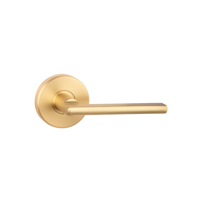 Decorus Door Lever-Riverstone Luxe