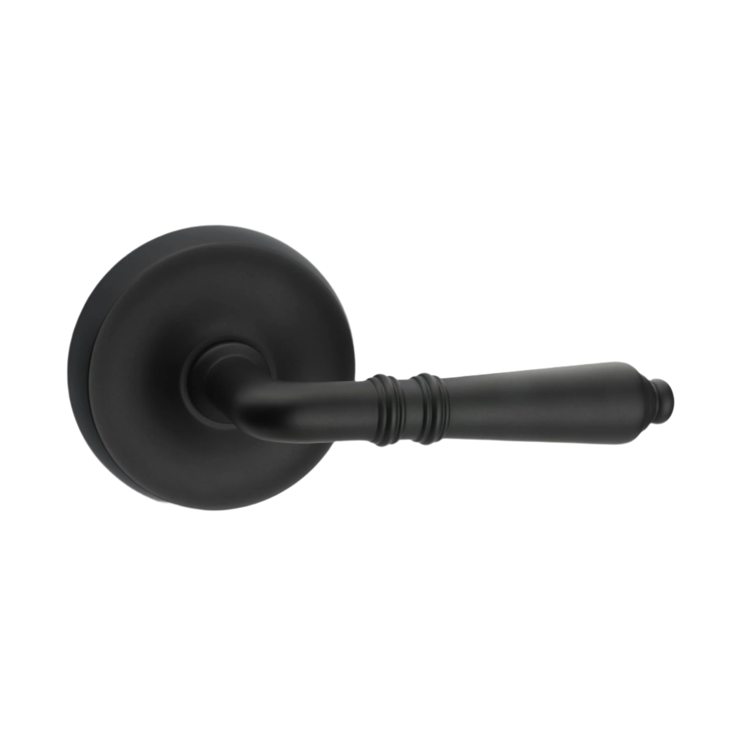 Dora Brass Door Lever-Riverstone Luxe