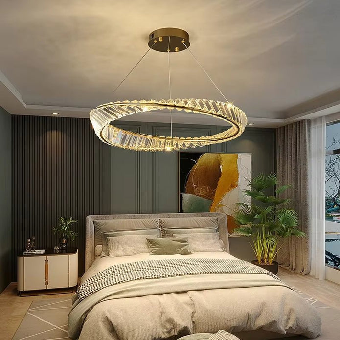 Élysée Crystal Chandelier-Riverstone Luxe