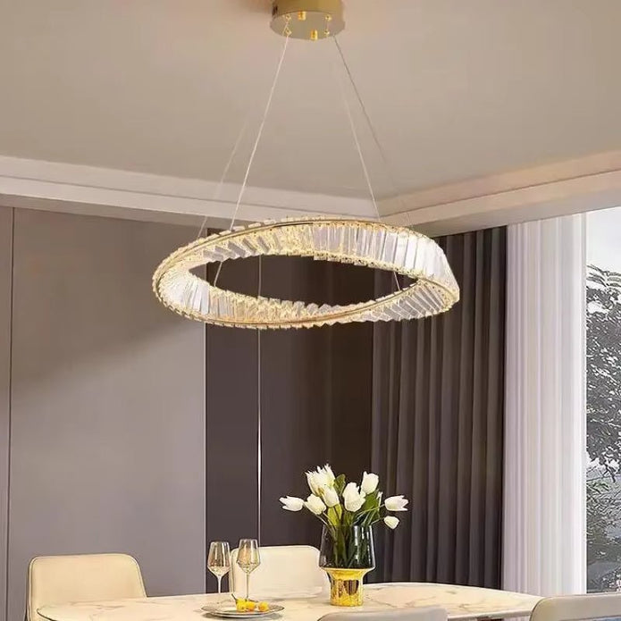 Élysée Crystal Chandelier-Riverstone Luxe