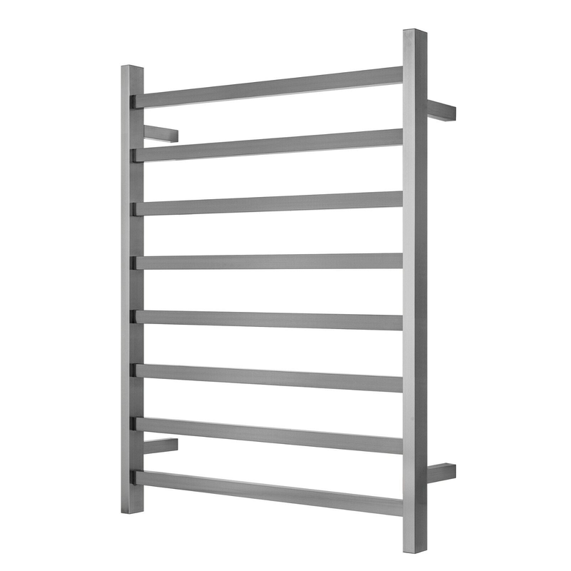 Heated Towel Rack – 8 Bar-Riverstone Luxe
