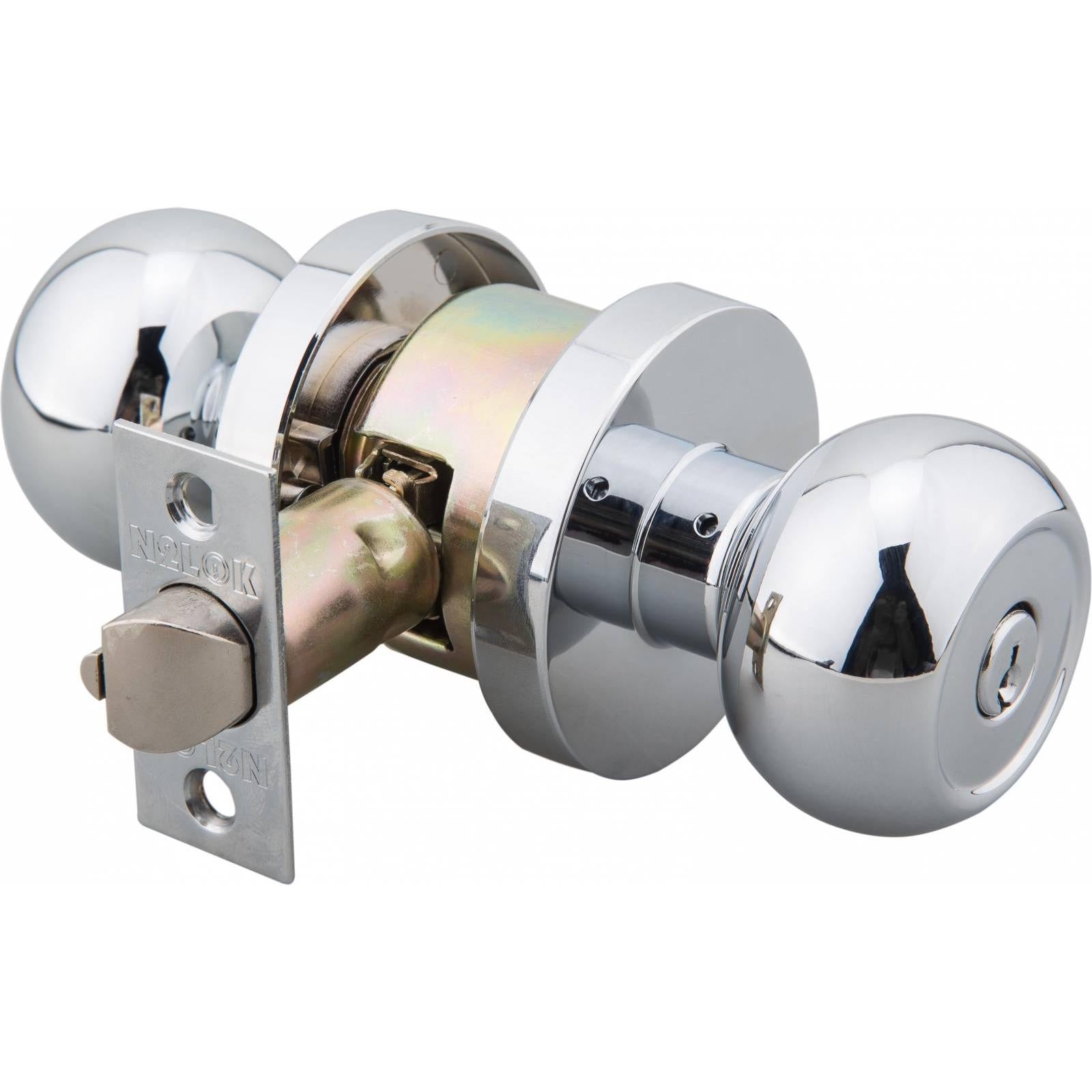 Korona Door Knob-Riverstone Luxe