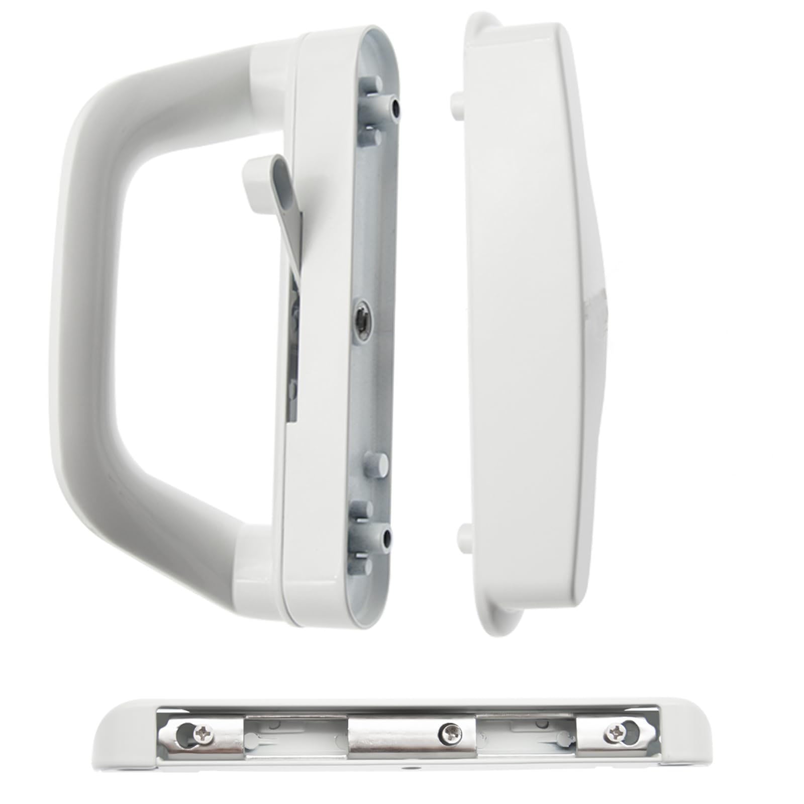 Monarch Sliding Door Handle Set-Riverstone Luxe