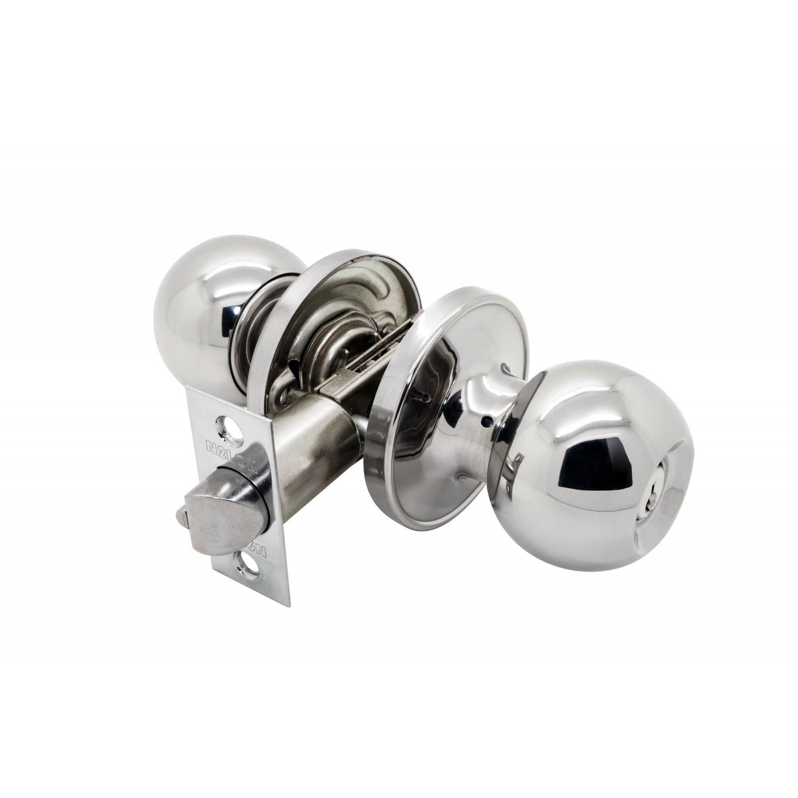 Pila Door Knob-Riverstone Luxe