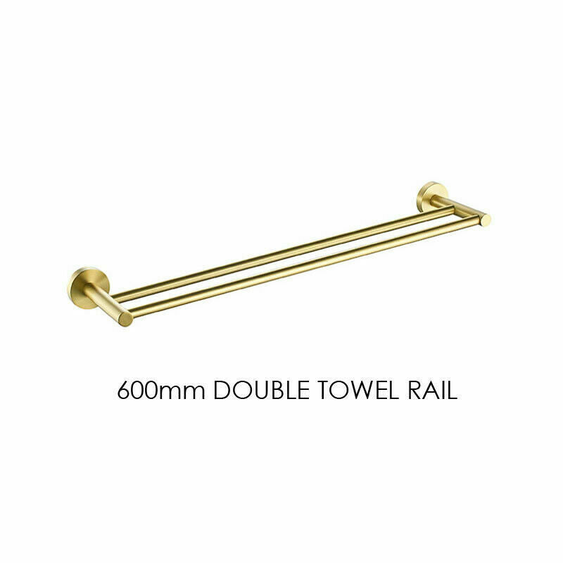 SS304 Towel Rail – Double-Riverstone Luxe